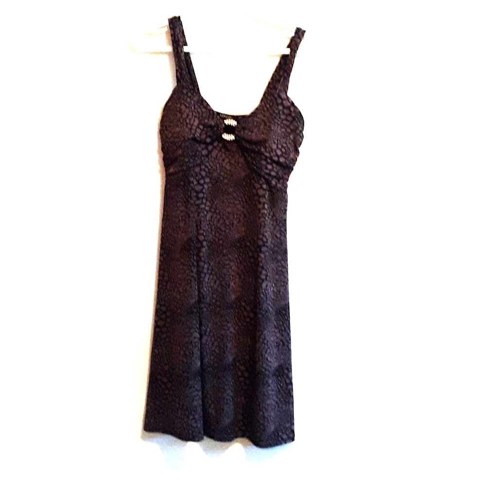 Leopard print dress